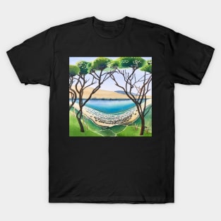 Kanuka framed Omapere T-Shirt